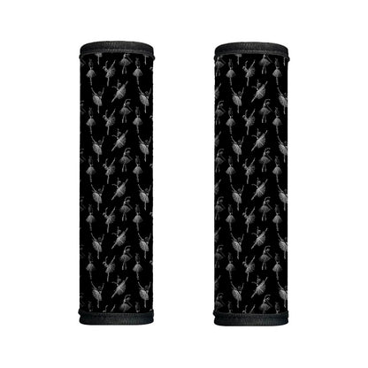 Black And White Ballet Pattern Print Handle Covers