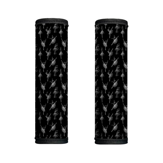 Black And White Ballet Pattern Print Handle Covers