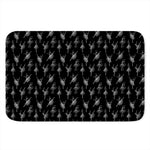 Black And White Ballet Pattern Print Indoor Door Mat