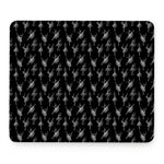 Black And White Ballet Pattern Print Mouse Pad