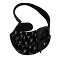 Black And White Ballet Pattern Print Pet Sling Carrier