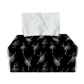 Black And White Ballet Pattern Print Rectangle Tissue Box Cover