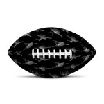 Black And White Ballet Pattern Print Rugby Ball
