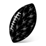 Black And White Ballet Pattern Print Rugby Ball