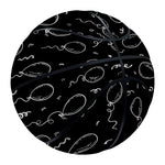 Black And White Balloon Pattern Print Basketball