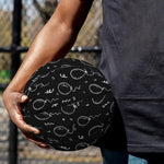 Black And White Balloon Pattern Print Basketball