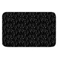 Black And White Balloon Pattern Print Indoor Door Mat