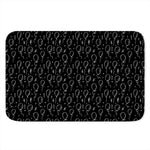 Black And White Balloon Pattern Print Indoor Door Mat