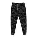 Black And White Balloon Pattern Print Jogger Pants