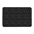 Black And White Balloon Pattern Print Kitchen Mat