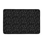 Black And White Balloon Pattern Print Kitchen Mat