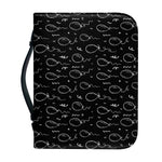 Black And White Balloon Pattern Print Leather Bible Cover