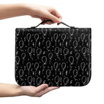 Black And White Balloon Pattern Print Leather Bible Cover