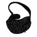 Black And White Balloon Pattern Print Pet Sling Carrier