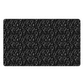 Black And White Balloon Pattern Print Polyester Doormat