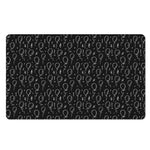 Black And White Balloon Pattern Print Polyester Doormat