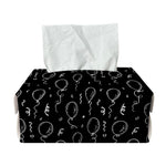 Black And White Balloon Pattern Print Rectangle Tissue Box Cover