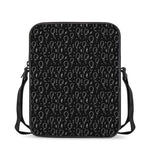 Black And White Balloon Pattern Print Rectangular Crossbody Bag