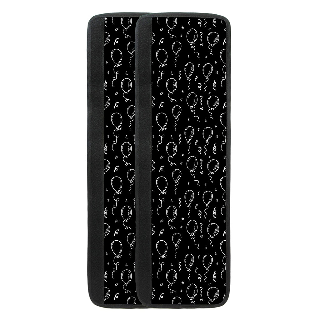 Black And White Balloon Pattern Print Refrigerator Handle Covers