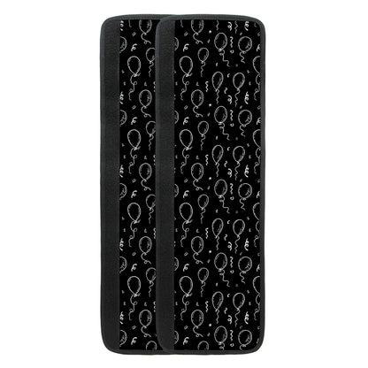 Black And White Balloon Pattern Print Refrigerator Handle Covers
