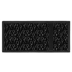 Black And White Balloon Pattern Print Trifold Wallet