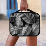 Black And White Banana Leaf Print Classic Bible Case