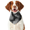 Black And White Banana Leaf Print Dog Bandana