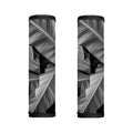 Black And White Banana Leaf Print Handle Covers