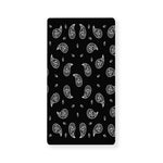Black And White Bandana Print Baby Crib Sheet