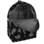 Black And White Bandana Print Backpack