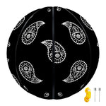 Black And White Bandana Print Basketball