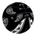 Black And White Bandana Print Basketball