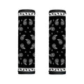 Black And White Bandana Print Handle Covers