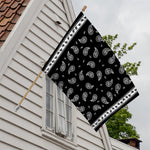 Black And White Bandana Print House Flag