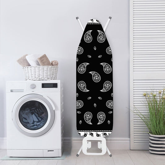 Black And White Bandana Print Ironing Board Cover
