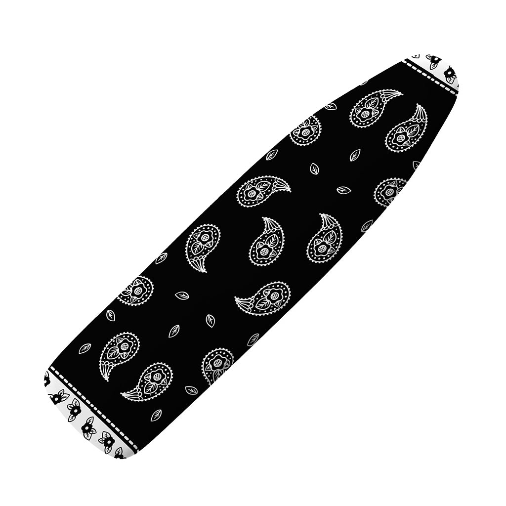 Black And White Bandana Print Ironing Board Cover
