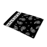 Black And White Bandana Print Pet Cooling Mat Cover