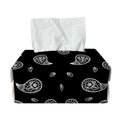 Black And White Bandana Print Rectangle Tissue Box Cover