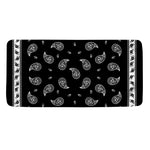 Black And White Bandana Print Towel