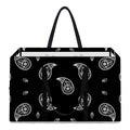Black And White Bandana Print Utility Tote Bag