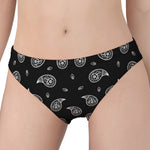 Black And White Bandana Print Women's Panties