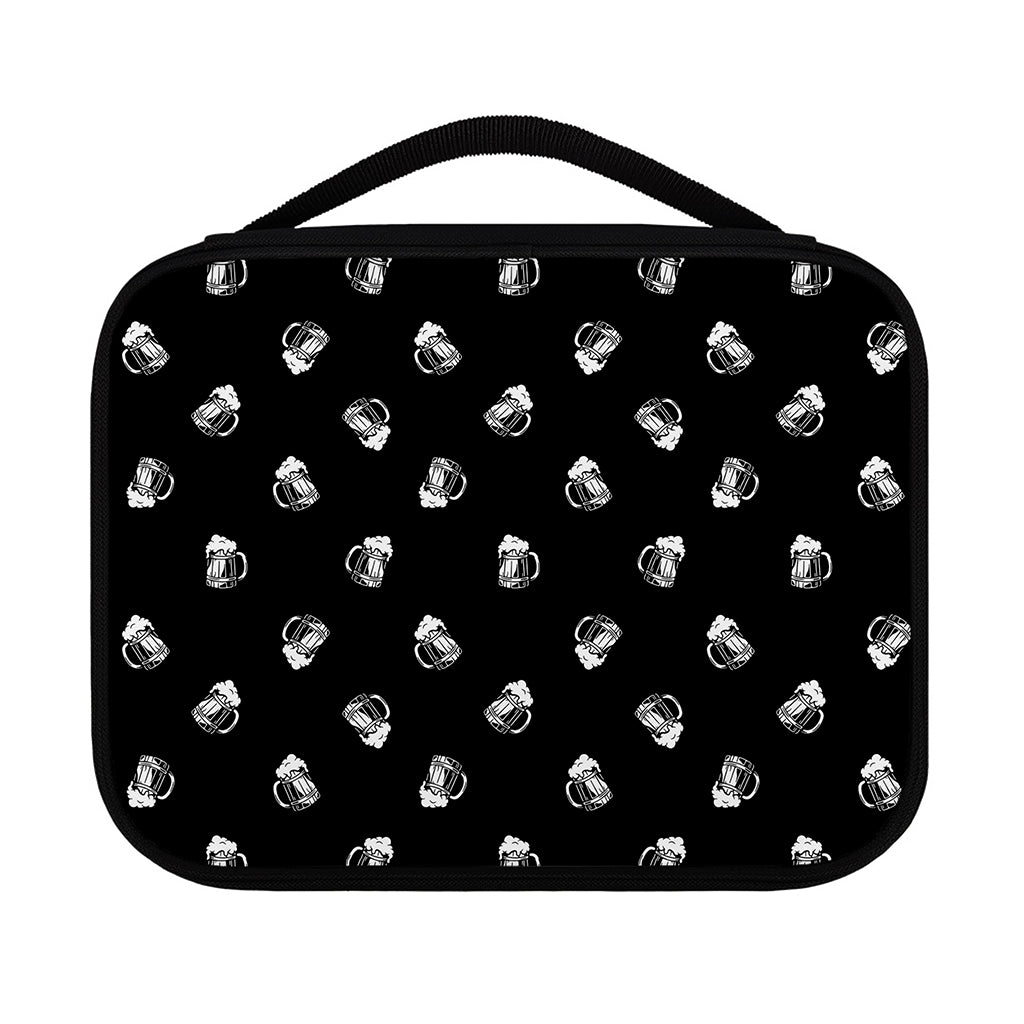 Black And White Beer Pattern Print Classic Bible Case