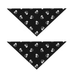 Black And White Beer Pattern Print Dog Bandana