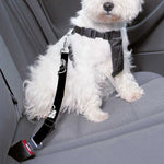 Black And White Beer Pattern Print Dog Seat Belt