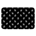 Black And White Beer Pattern Print Indoor Door Mat