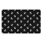 Black And White Beer Pattern Print Polyester Doormat
