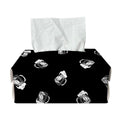 Black And White Beer Pattern Print Rectangle Tissue Box Cover