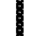 Black And White Beer Pattern Print Table Runner