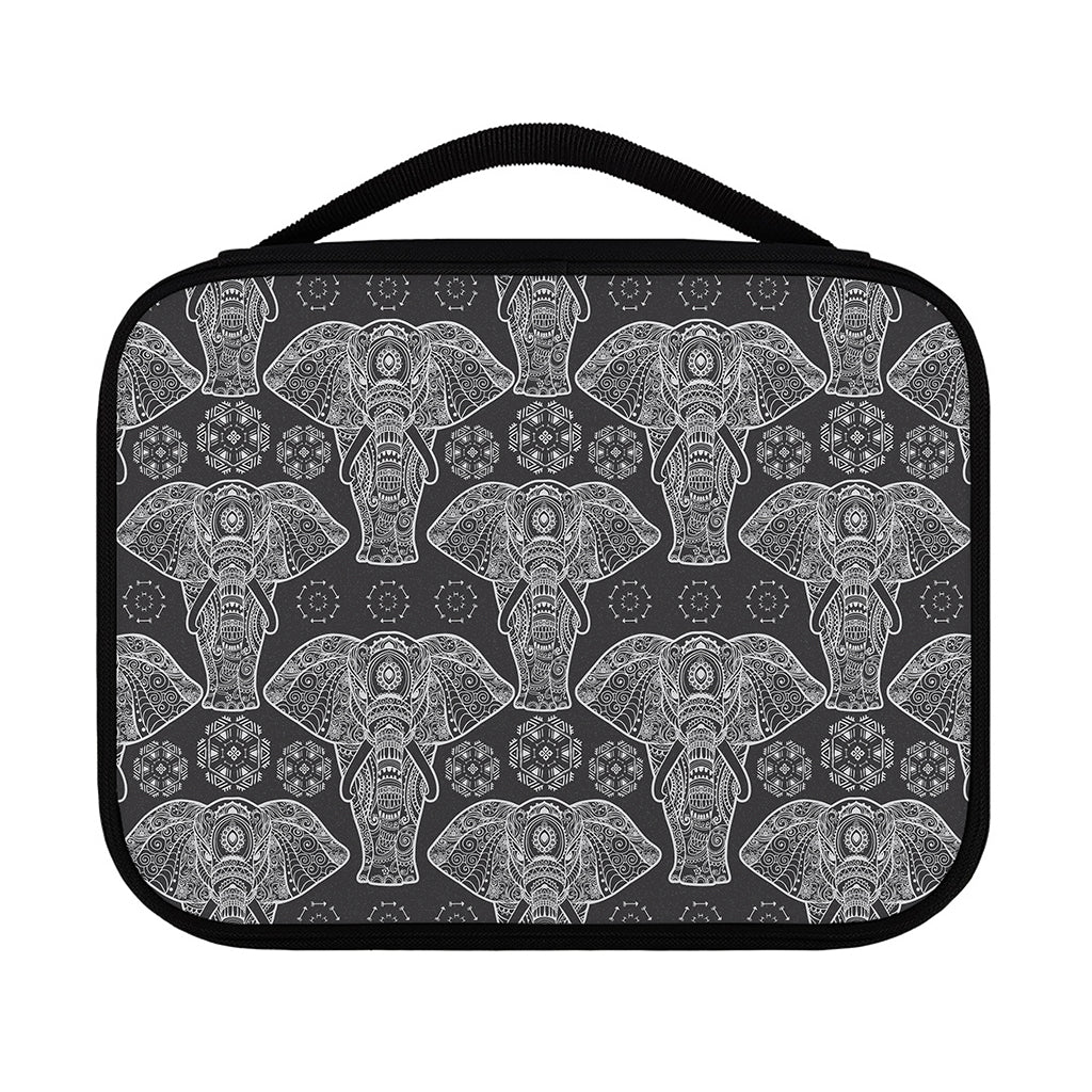 Black And White Boho Elephant Print Classic Bible Case