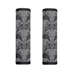 Black And White Boho Elephant Print Handle Covers
